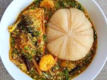 Okro Stew Soup & Banku