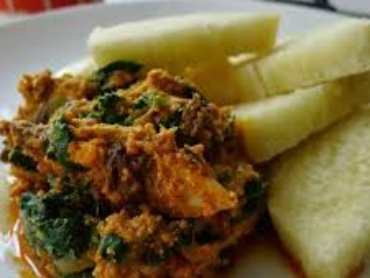 Yam & Palava Sauce