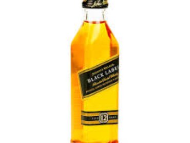 black label mini bottle