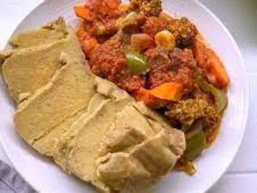 fante kenkey with sardine