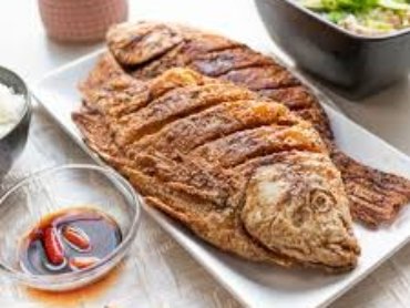 fried red snapper