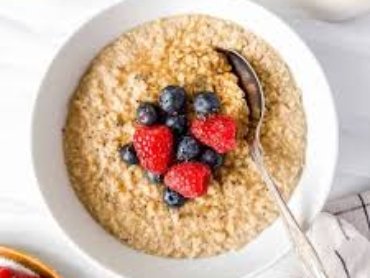 oat meal with milk