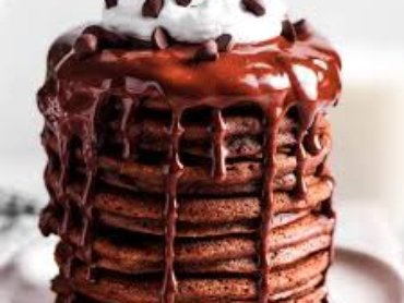 pancake with chocolate