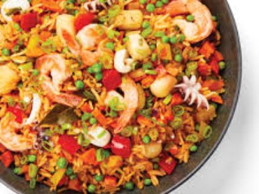 seafood jollof