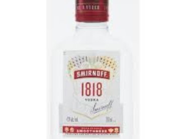 smirnoff chocolate mini bottle